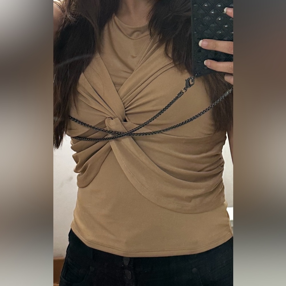 Express beige blouse